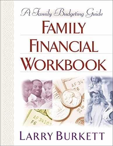 Family Financial Workbook: A Family – Paperback, by Burkett Larry – Very Good j