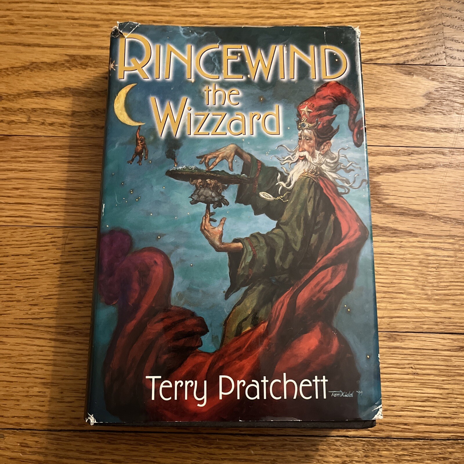 Rincewind The Wizzard Terry Pratchett First SFBC Fantasy Printing Discworld HC