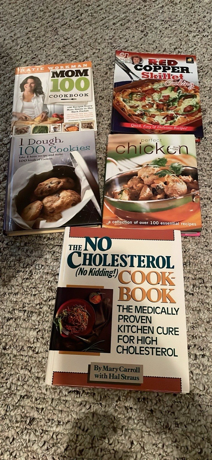 Cookbook 5 In total EUC No Cholesterol, Breads, Chicken Recipes