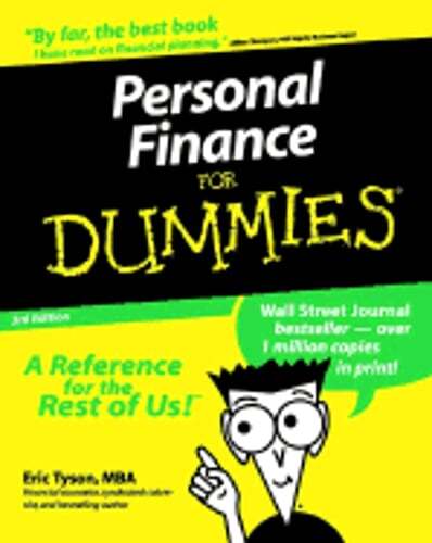 Personal Finance for Dummies by MBA Tyson, Eric: Used