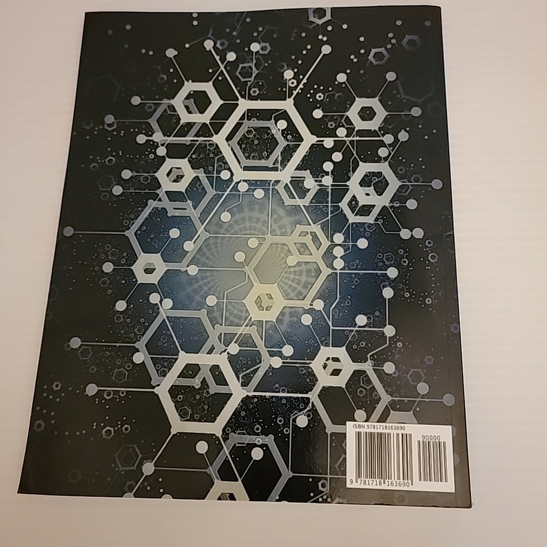 Organic Chemistry Hexagonal Graph Paper Notebook – 110 Pages Premium Blue Edi…