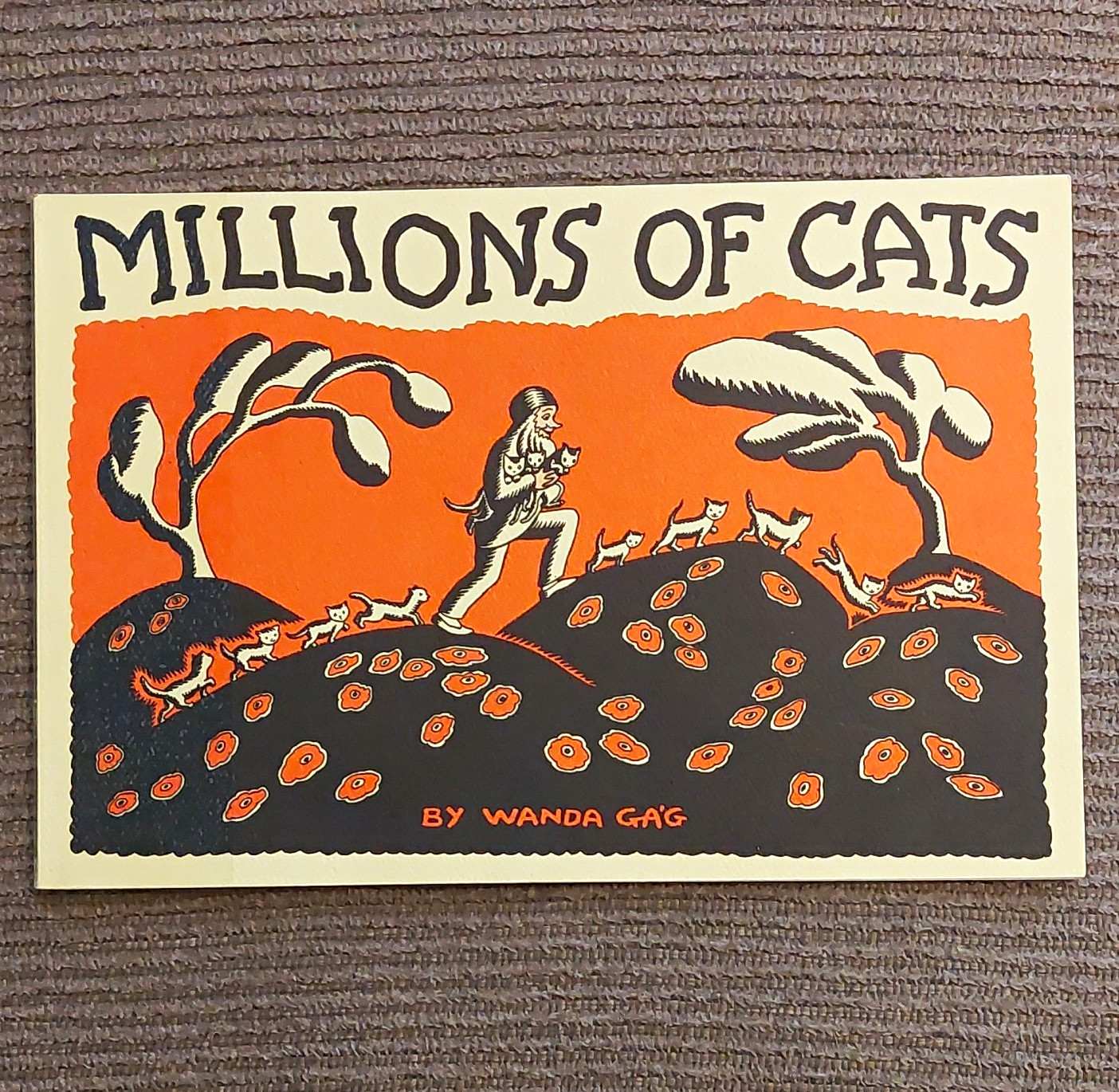 Wanda Gág Millions of Cats 1977 PB Coward-McCann Illustrated Picture Book