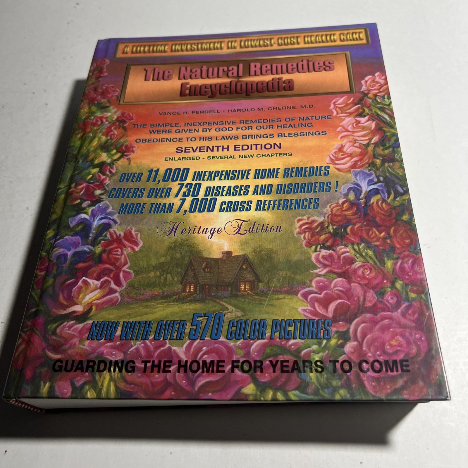 Natural Home Remedies Encyclopedia Book Healing Enlarged 6th Edition : Very Good