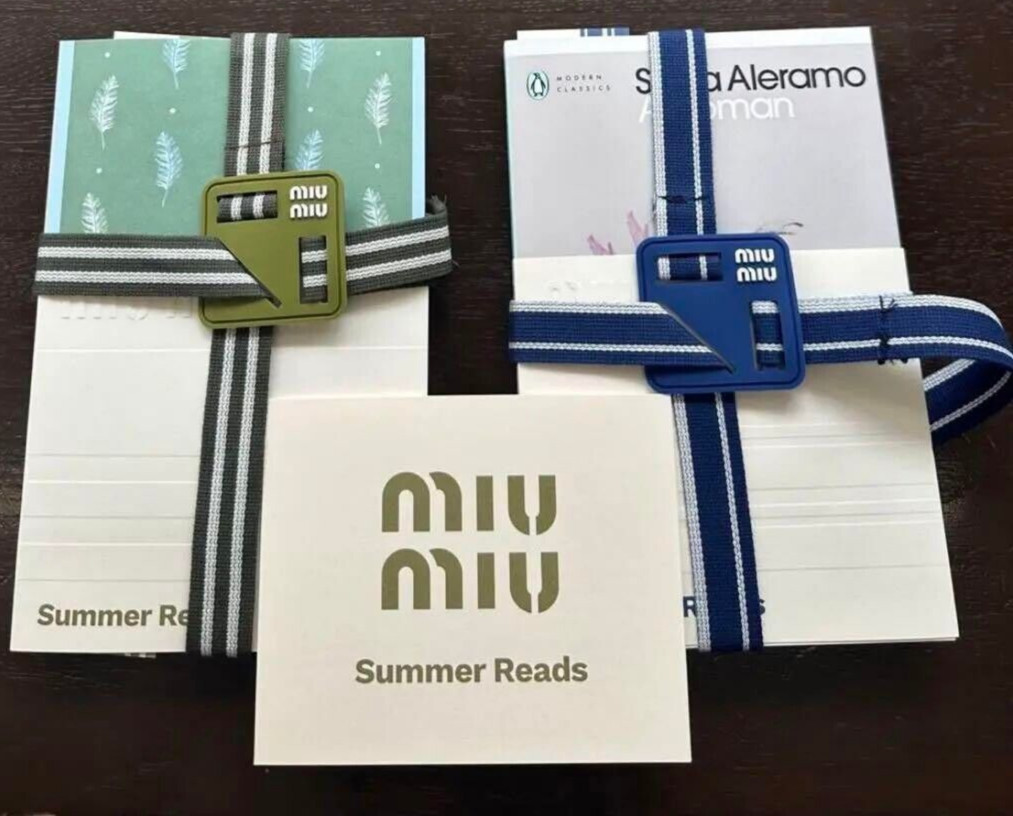 MIU MIU Summer Reads 2024 A Woman Persuasion Set of 2 Limited Novelty Book