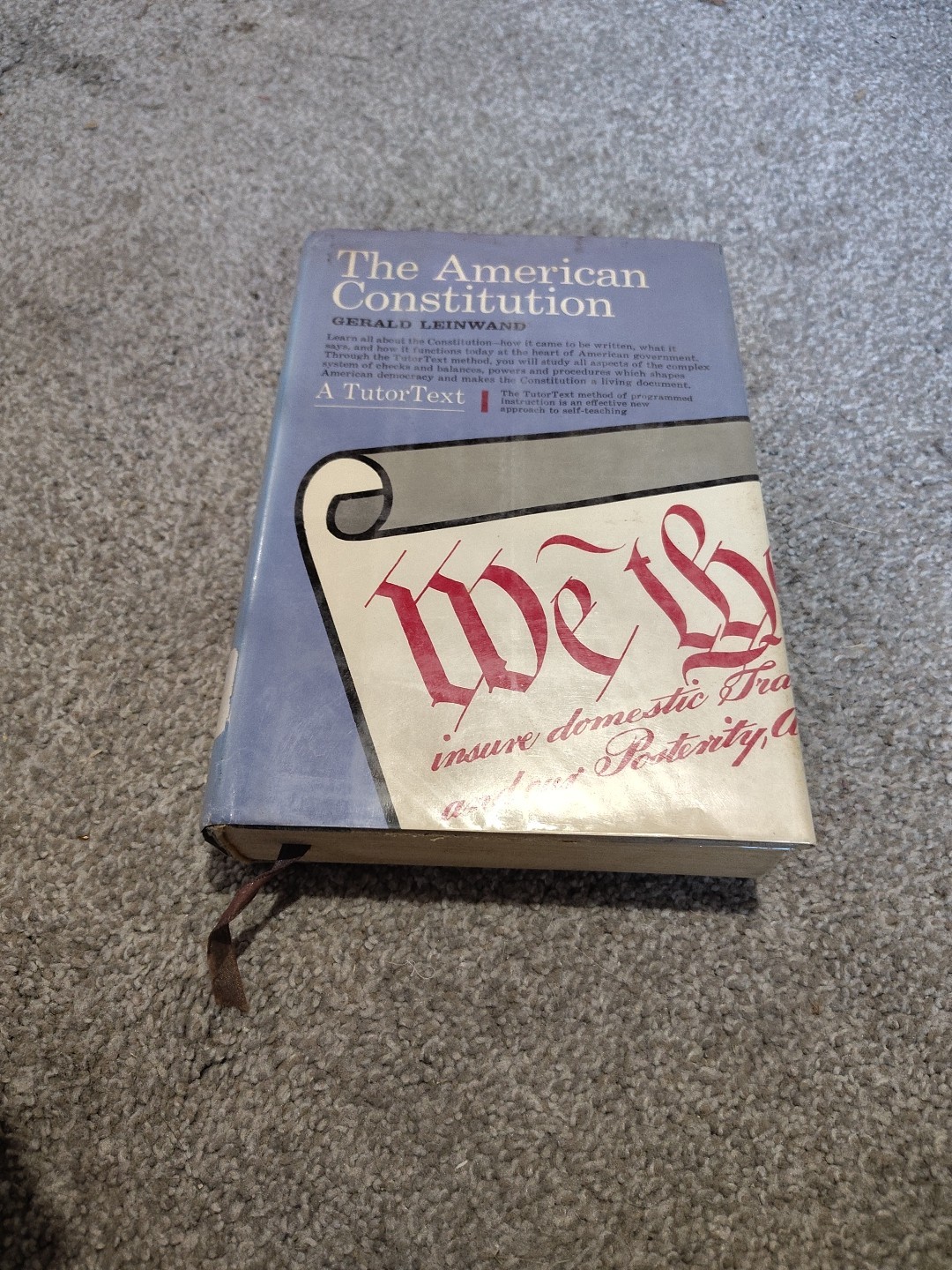 The American Constitution By Gerald Leinwand