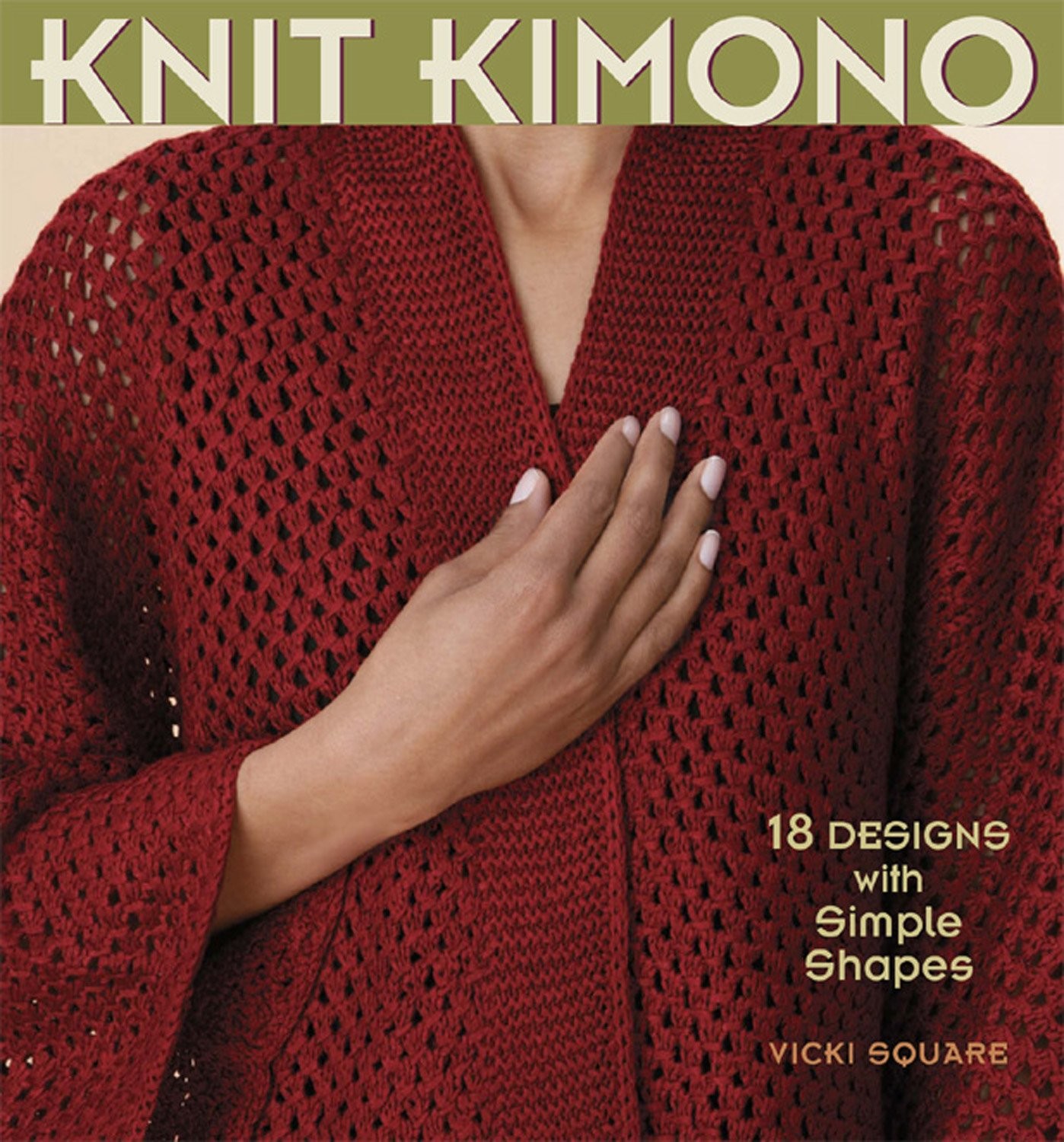 Knit Kimono – paperback Square, Vicki
