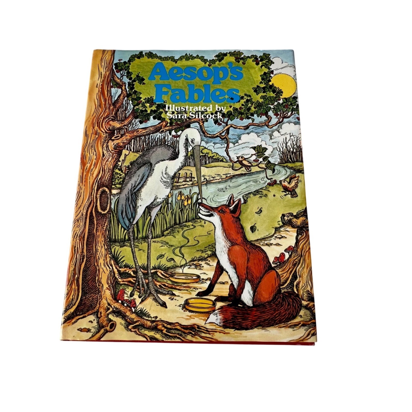 Aesop’s Fables Margaret Hughes Sara Silcock 1979 Hardcover Chartwell Books Vtg