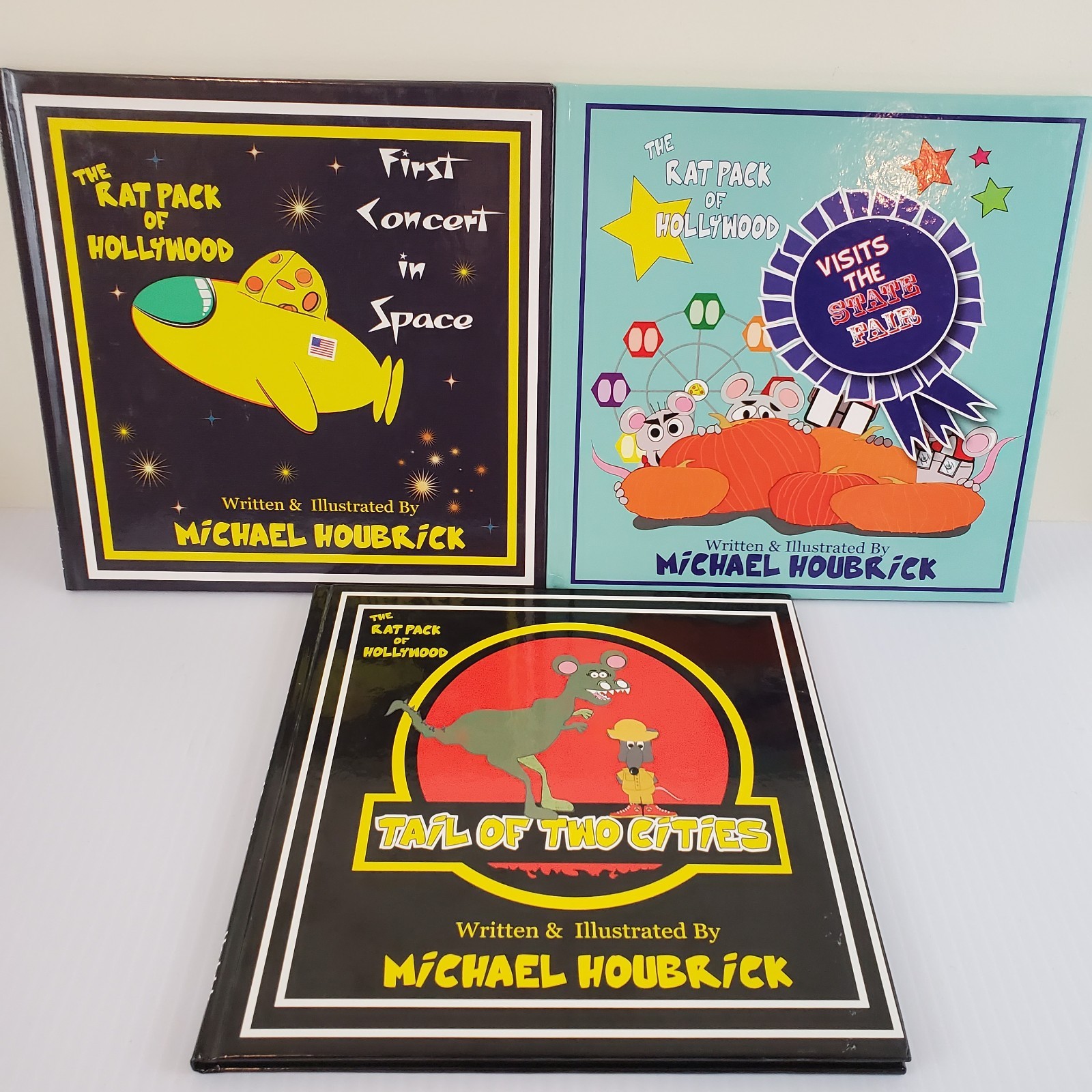 Rat Pack of Hollywood by Michael Houbrick Lot of 3 Hardcover Books 2,4,5 RARE