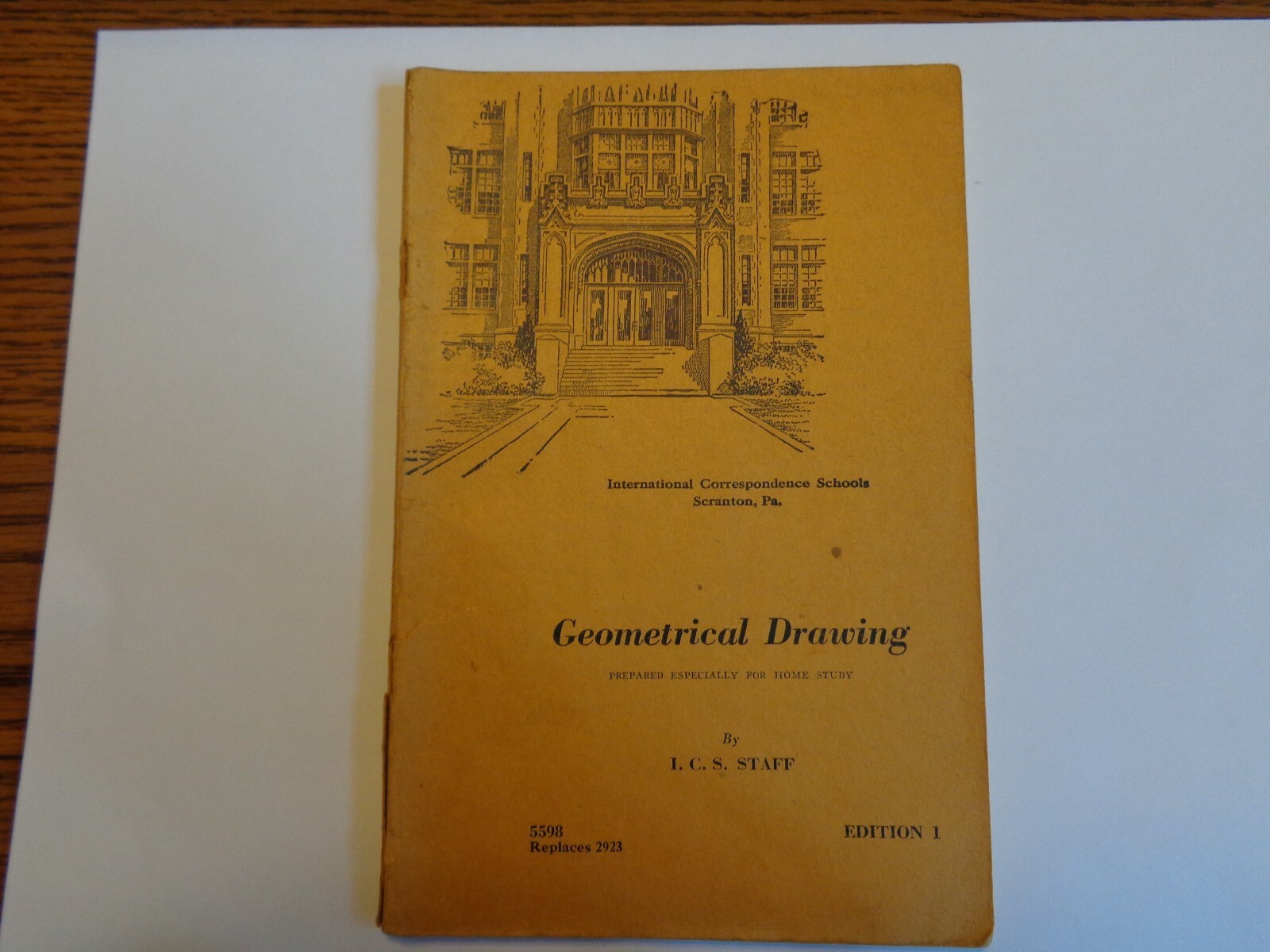 1949- Part-1 -Geometrical Drawing -International Correspondence Schools.