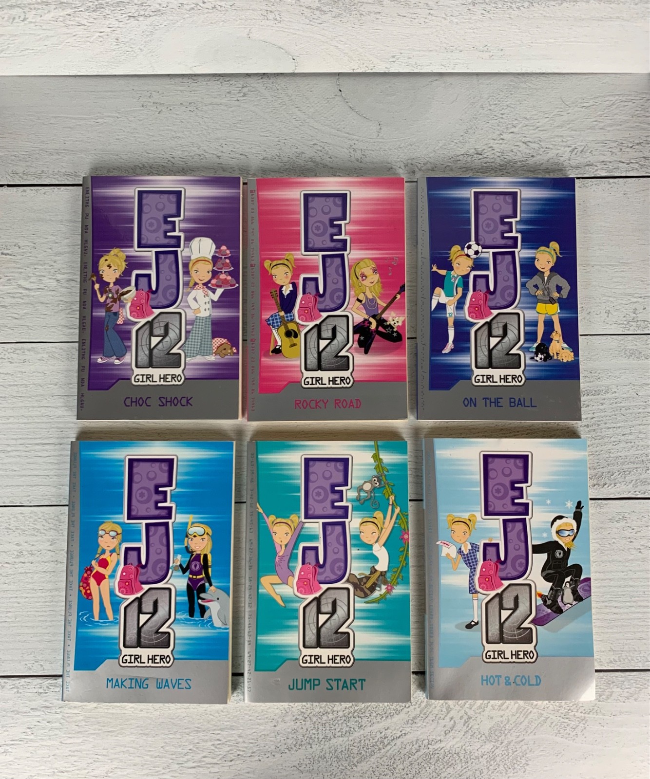 EJ 12 Girl Hero Kane Miller Usborne Book Series Set 6 Girls Chapter Books Lot
