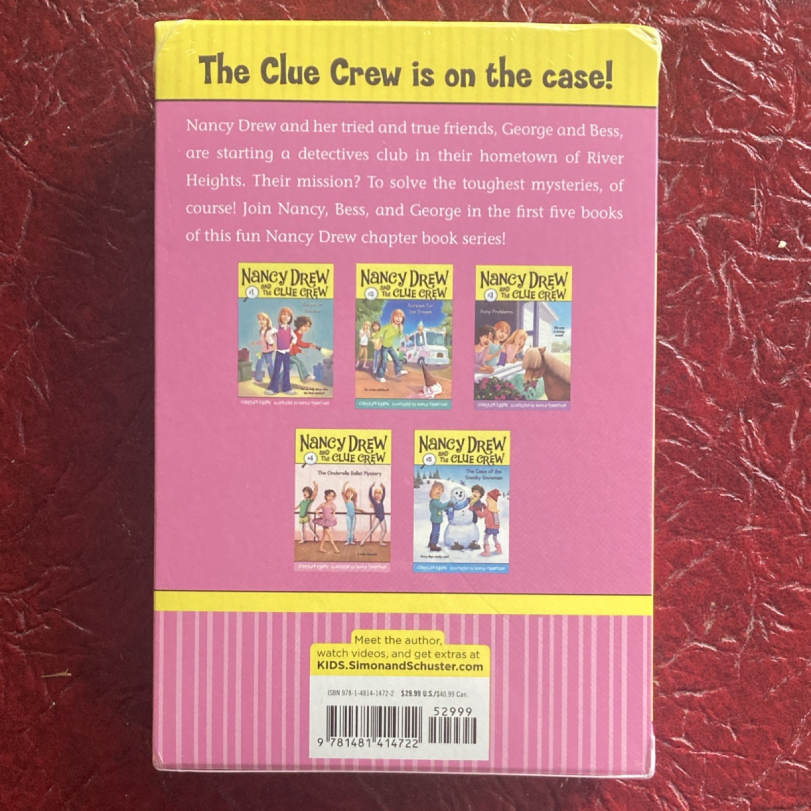 Nancy Drew and the Clue Crew Box Set by Carolyn Keene, Macky Pamintuan, 5 Books