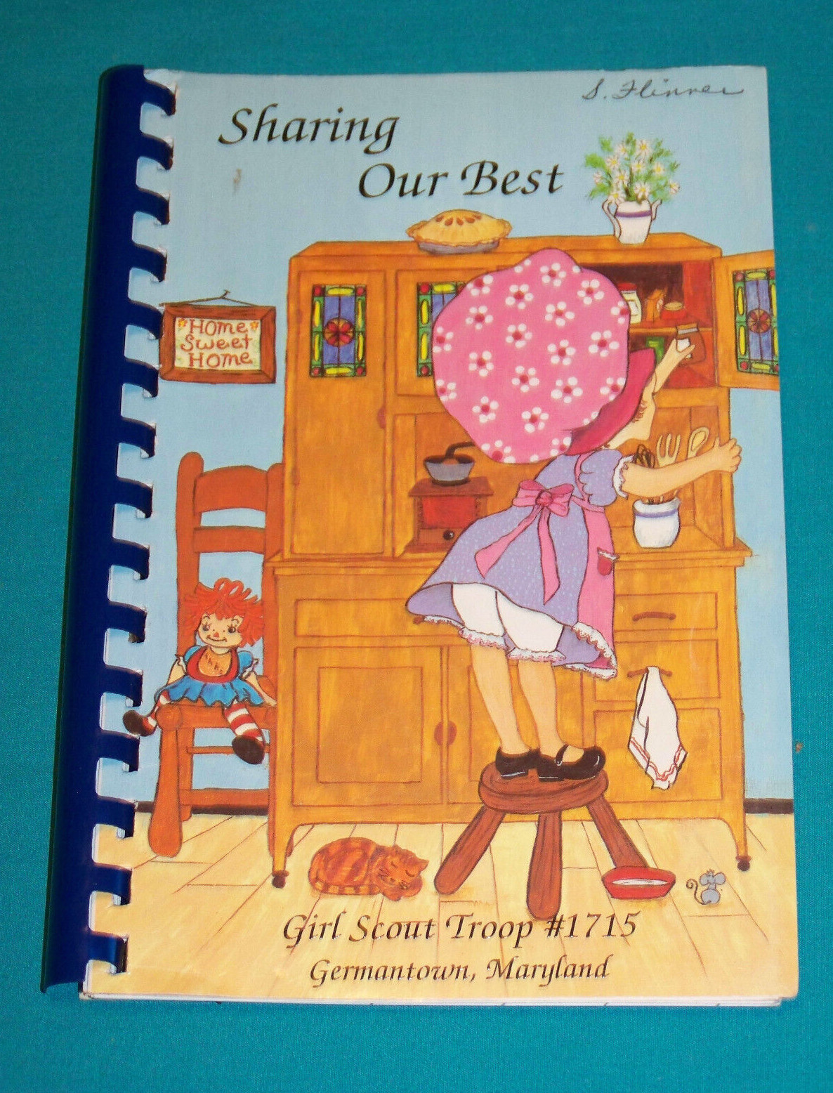 Girl Scout Troop #1715 Germantown MD Cookbook 1991 Maryland