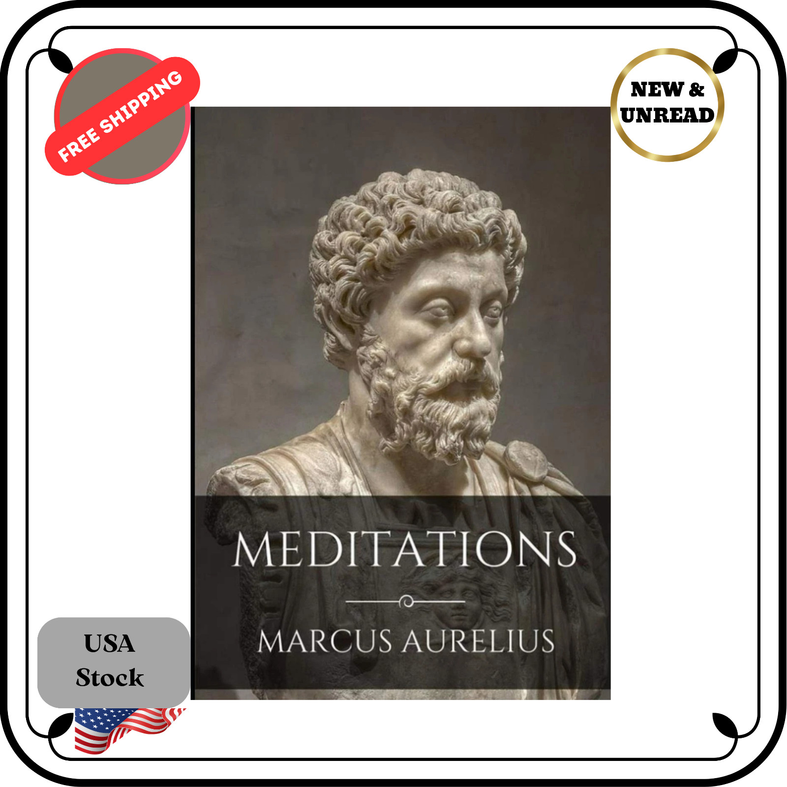 Meditations by Marcus Aurelius, The New Illustrated, Edition (Paperback)
