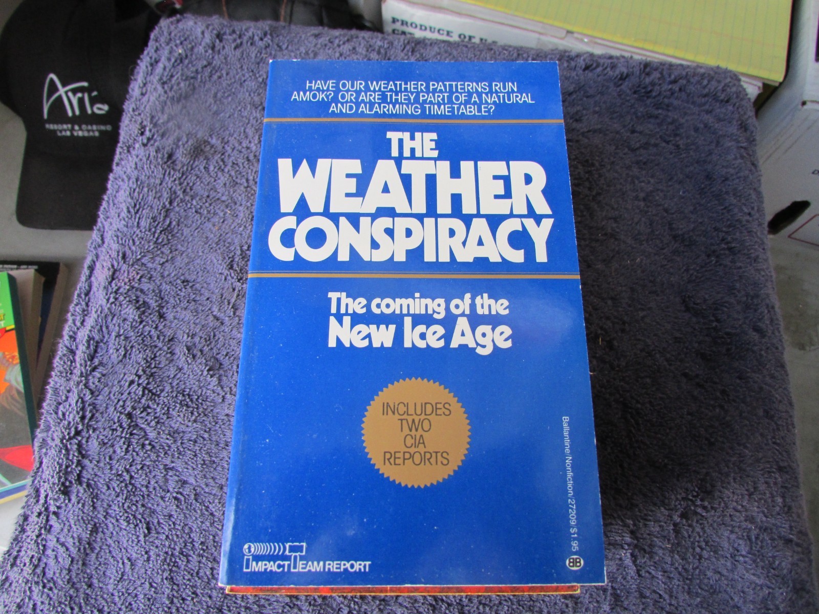New Vintage Paperback The Weather Conspiracy Unread