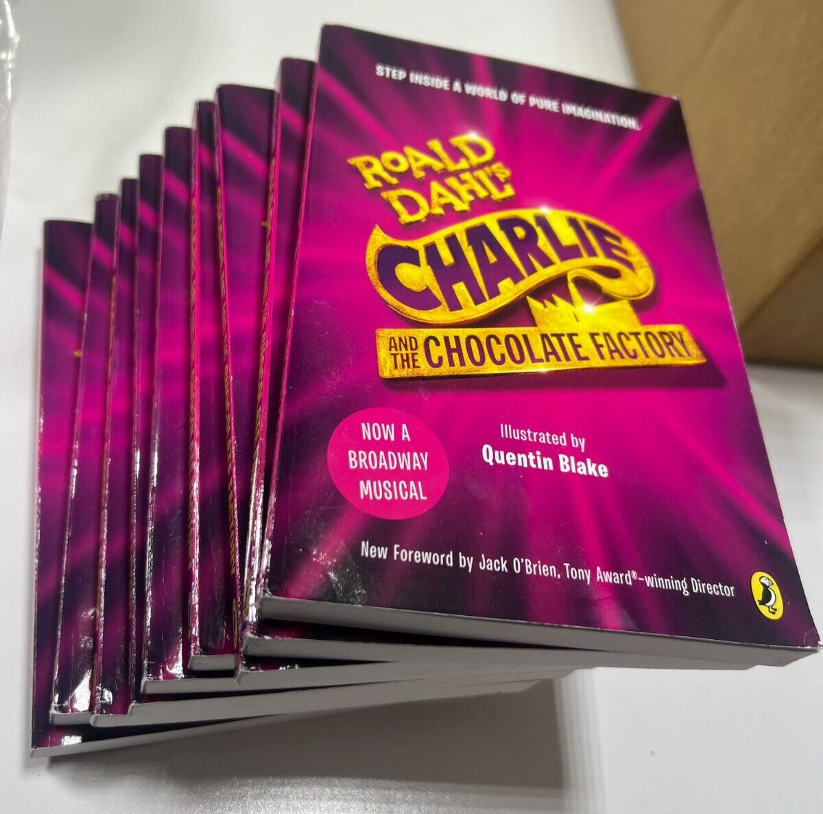 Charlie and the Chocolate Factory: Broadway Tie-In – Paperback – NEW SMALL DENT