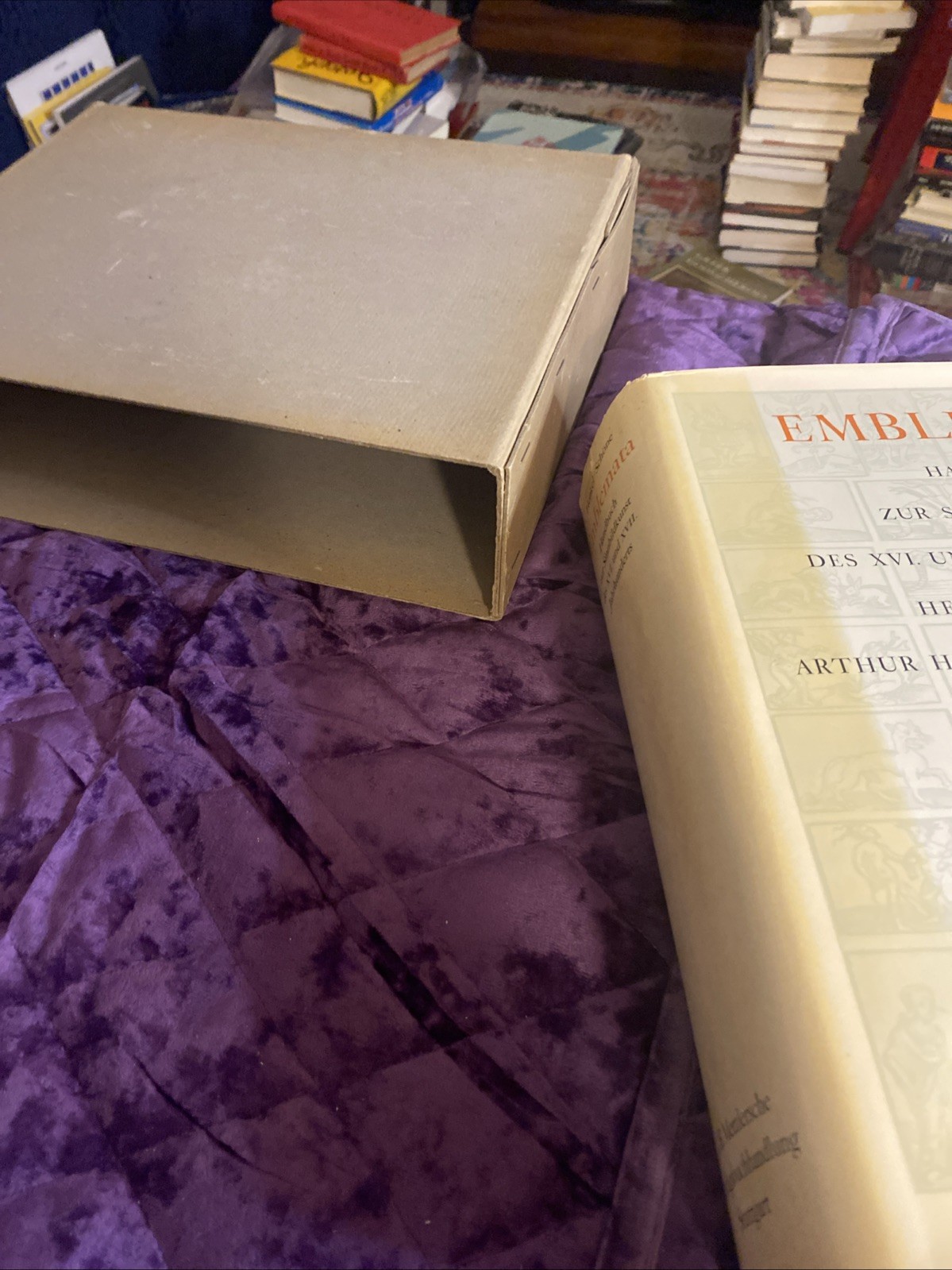 Emblemata: Handbook Of Symbolic Art Of The 16th & 17th Century (1967, HC) German