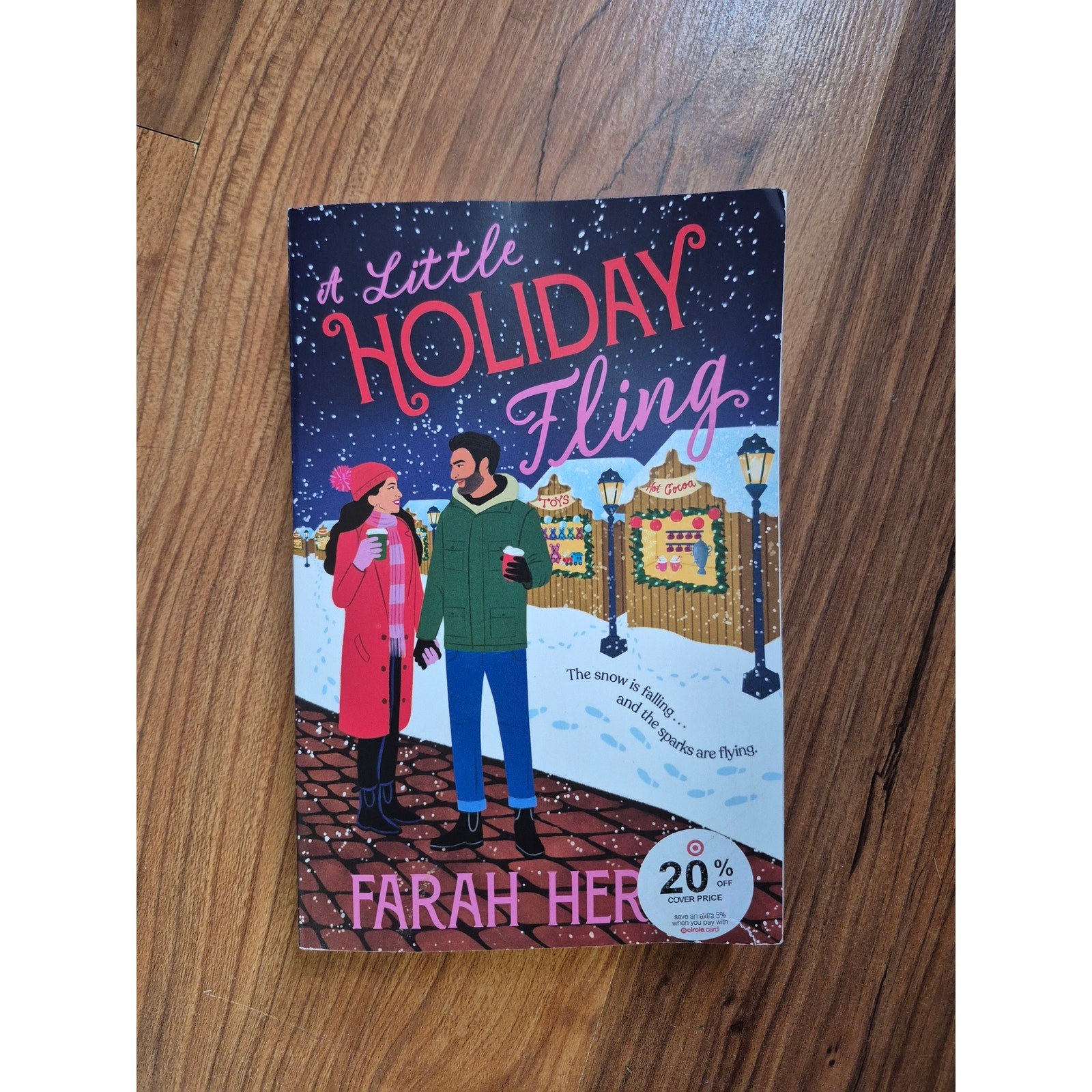 A Little Holiday Fling by Farah Heron Romance Holiday 368 Pages s30