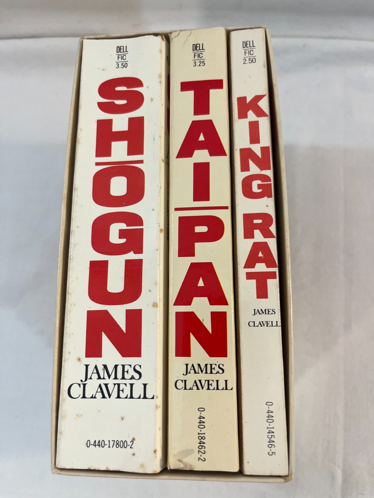 James Clavell PPB Set Hos Three Epic Novels Shogun + Tai Pan + King Rat