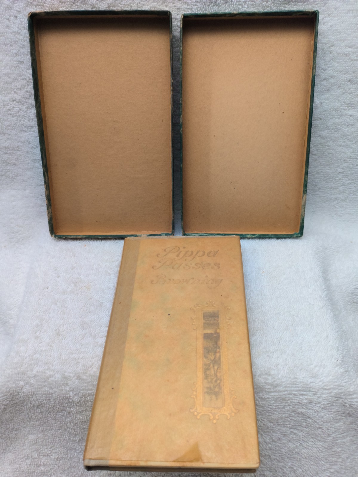 Antique, Pippa Passes by Robert Browning Essex Series 1912-1914 VG FS w/box LOOK