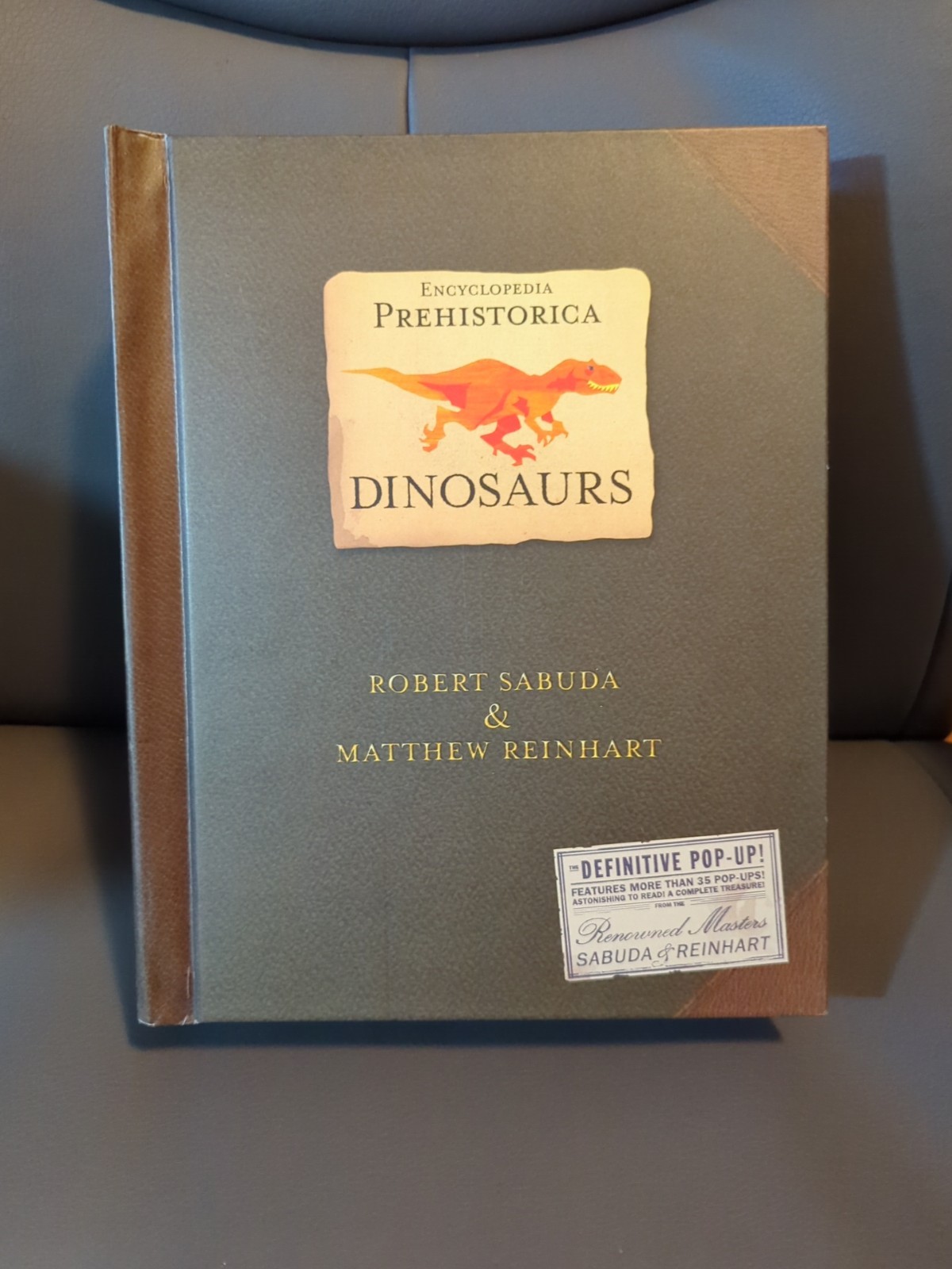Encyclopedia Prehistorica Dinosaurs Pop-Up Book Matthew Reinhart Robert Sabuda