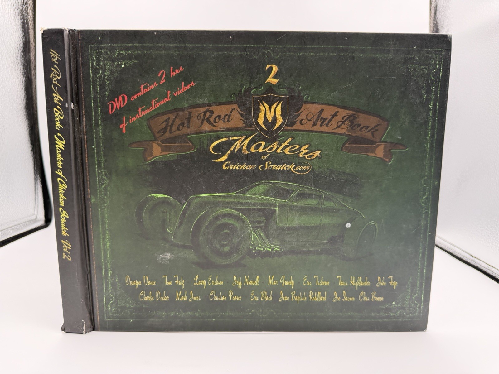 Masters of Chicken Scratch Volume 2 – Hot Rod Art Hardcover with DVD-ROM