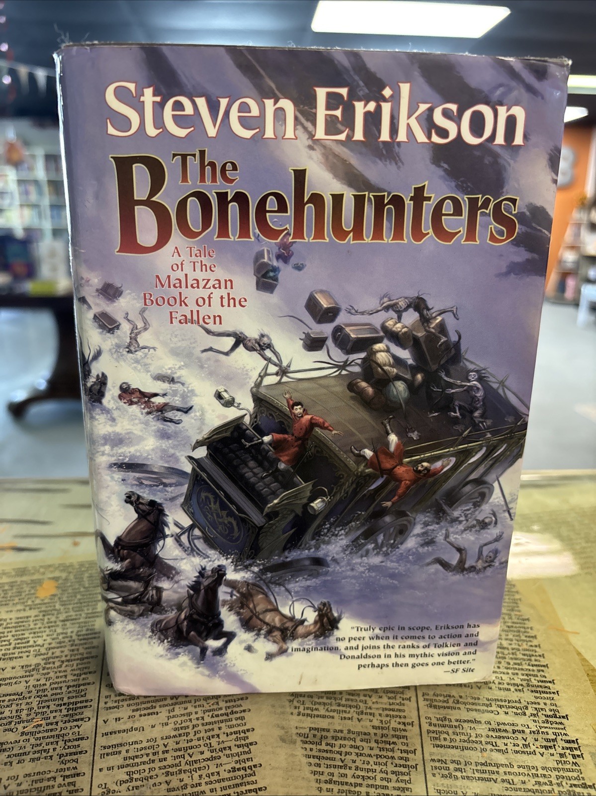 The Bonehunters Malazan Fallen Book Steven Erikson, 2006 Tor BCE